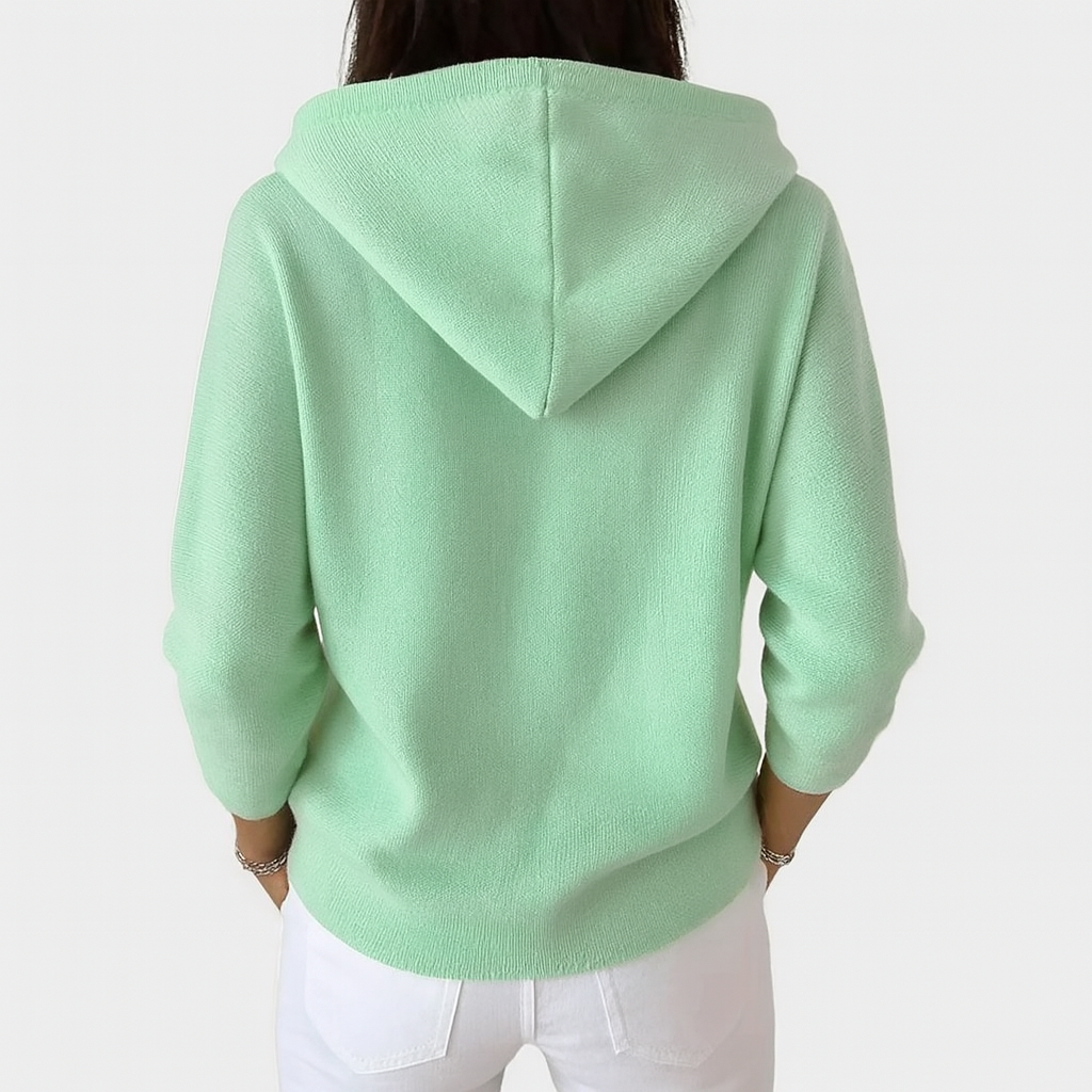 Orvine | Women's Hooded Button-Down Cardigan Sweater — Relaxed Knit Layer in 11 Colors | Westmere