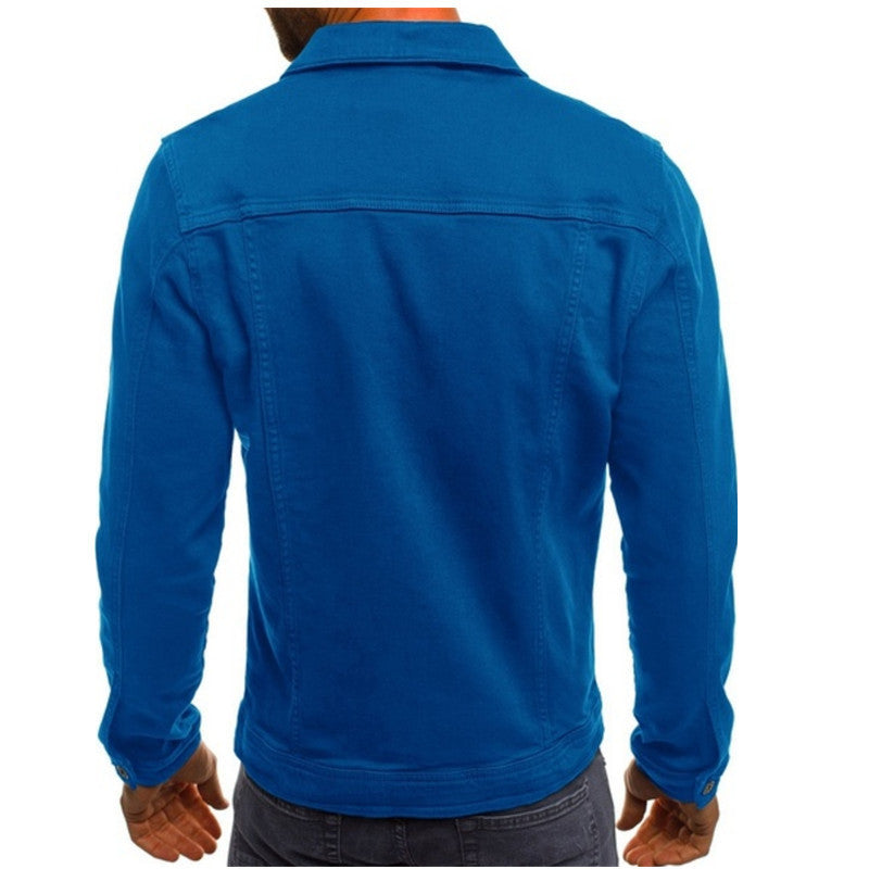 Troy Mens Casual Denim Jacket