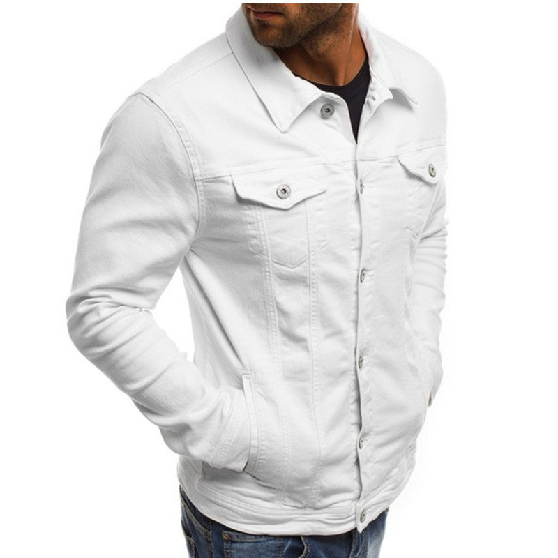 Troy Mens Casual Denim Jacket