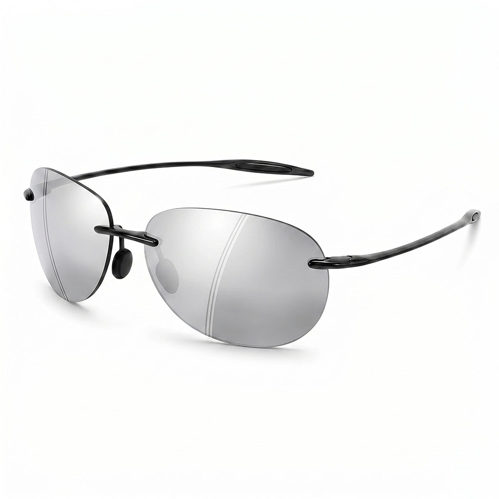 SkyLite™ | Rimless Polarized Aviator Sunglasses