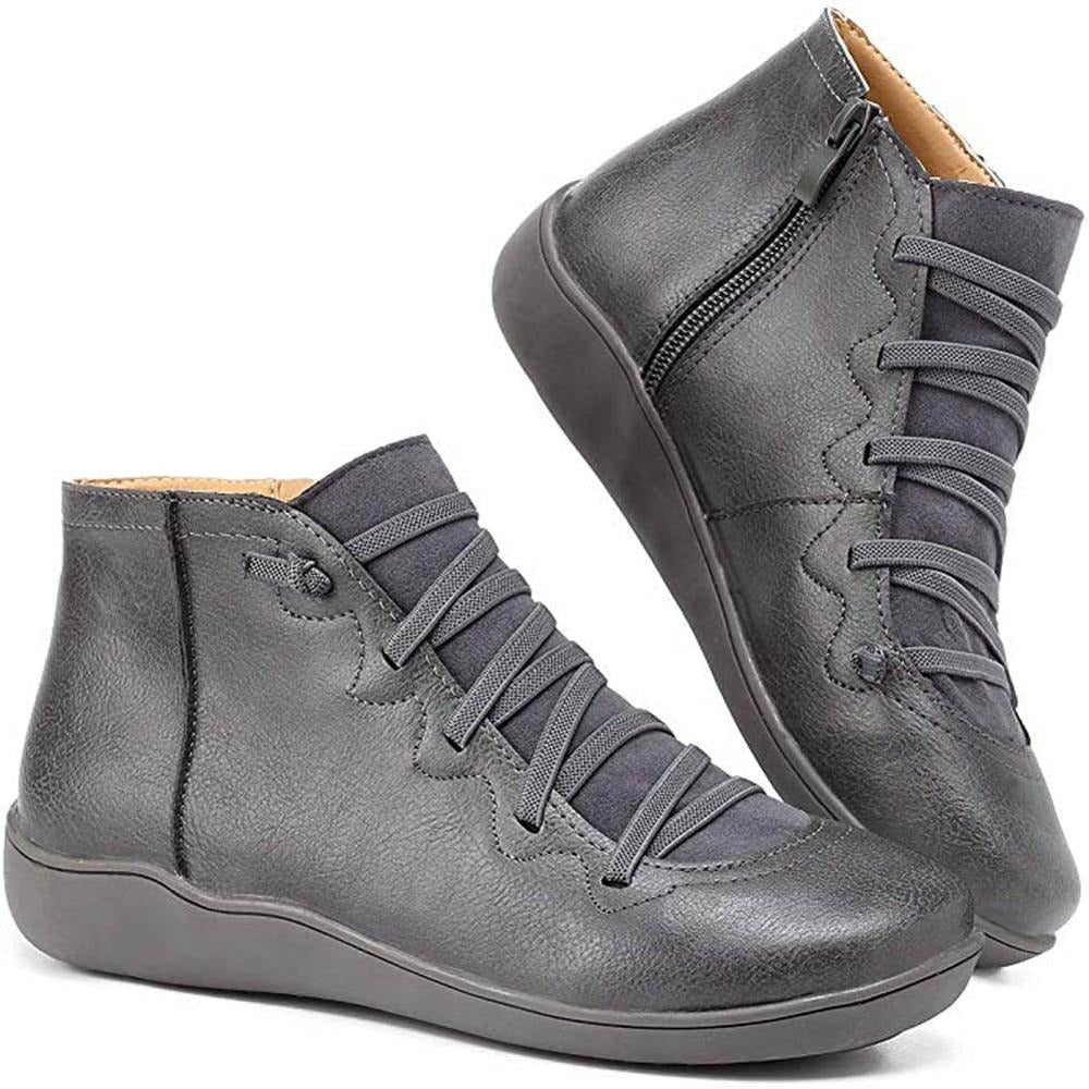 Kayla Womens Cushioned Ankle Boots for All-Day Comfort