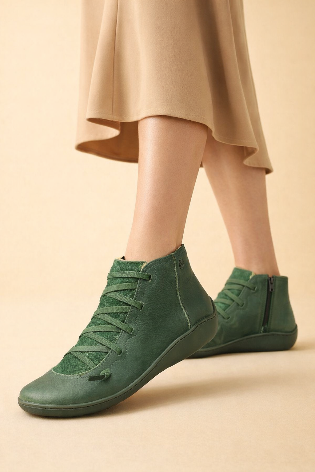 Kayla Womens Cushioned Ankle Boots for All-Day Comfort