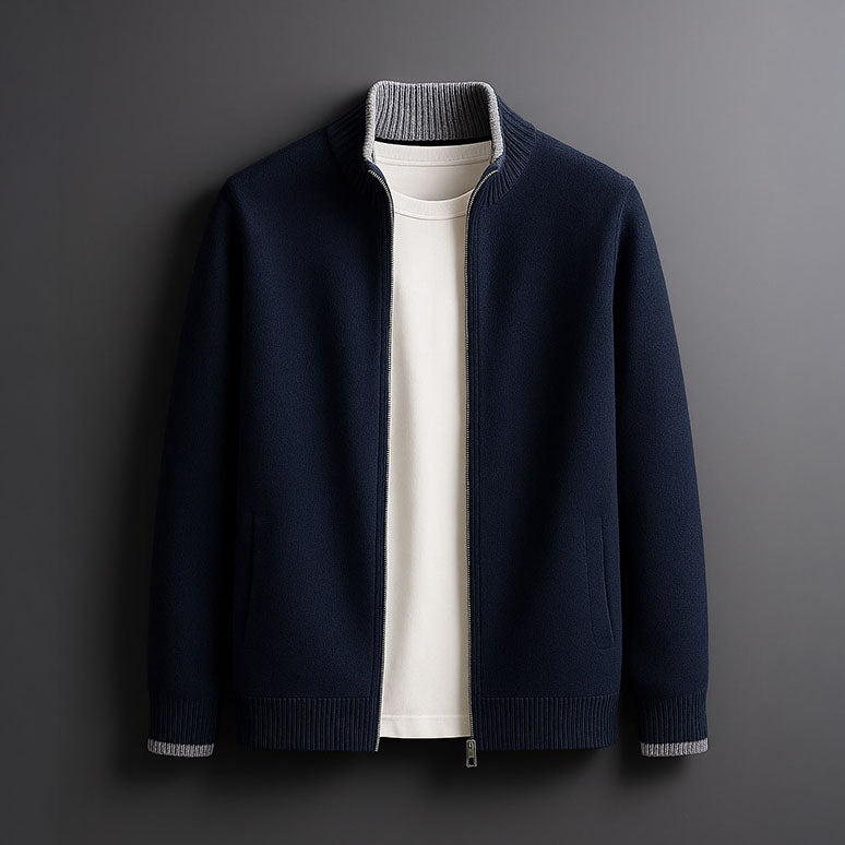 Charles | Premium Refined Zip Jacket