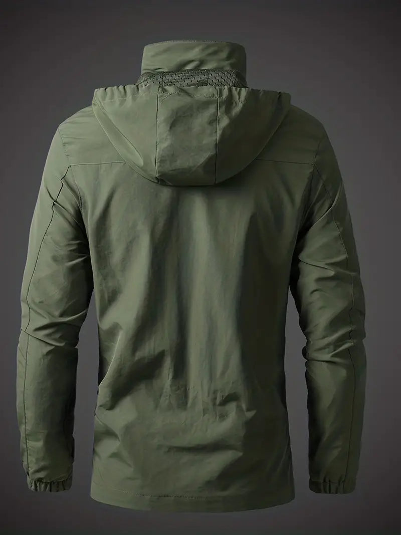 Arvin | Mens All-Weather Hooded Jacket — Hooded Outdoor Jacket in 5 Colors S–3XL | Westmere