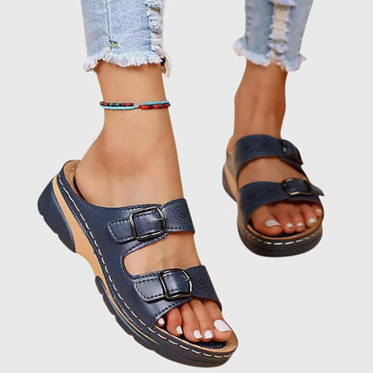 Deena™ | Orthopedic Leather Sandals
