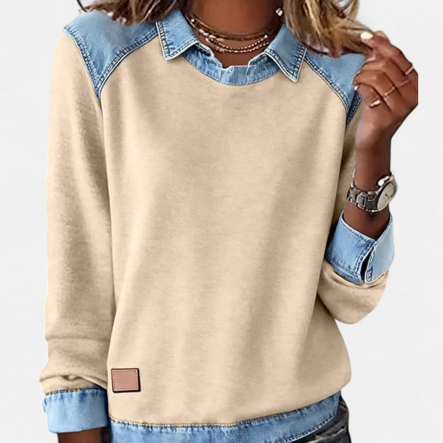 Women's Trendy Long-Sleeve Sweater, Fitted Silhouette | Sleek Modern Cut, Everyday Layer | 6 Colorways | S–3XL