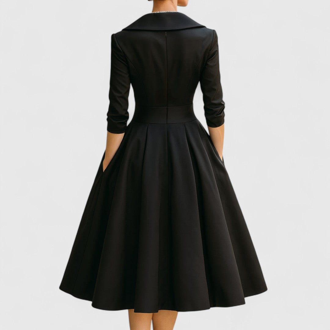 Marley Quinn™ | Elegant Midi Dress