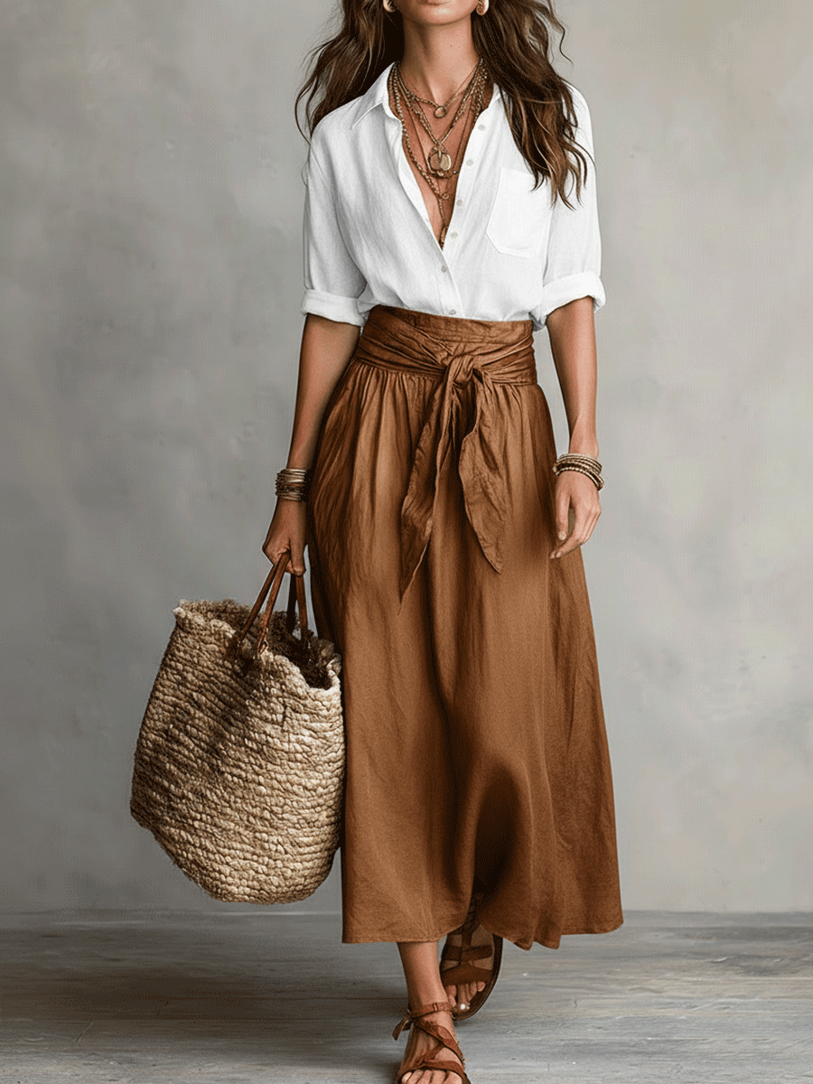 Isla ™ | Effortless Boho Elegance Skirt