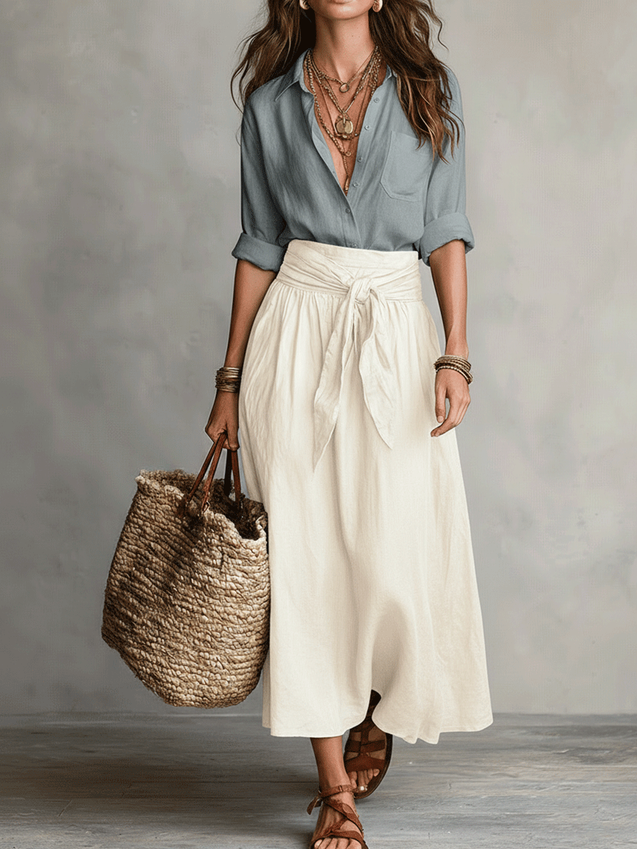 Isla ™ | Effortless Boho Elegance Skirt