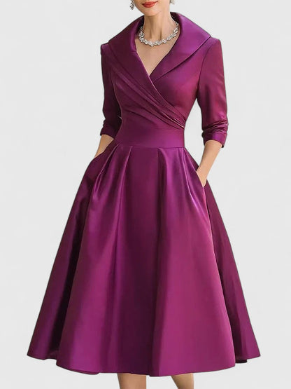 Zyrah™ | Elegant Midi Dress