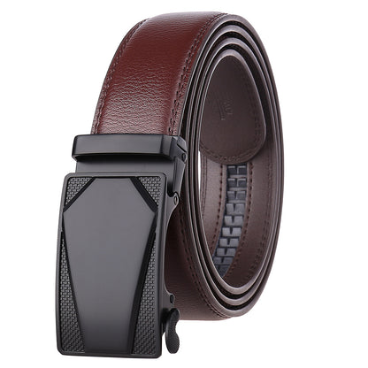 Lander™ | Men’s Leather Belt – Automatic Buckle Classic Style
