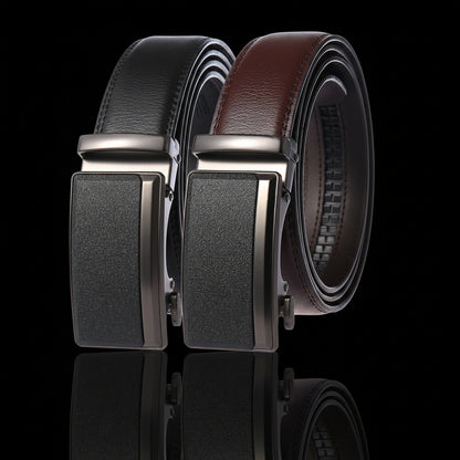 Willis™ | Men’s Business Cowhide Leather Belt – Classic Design