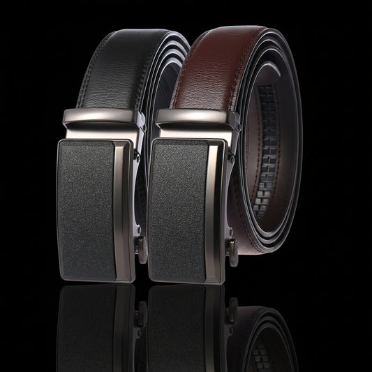 Willis™ | Men’s Business Cowhide Leather Belt – Classic Design
