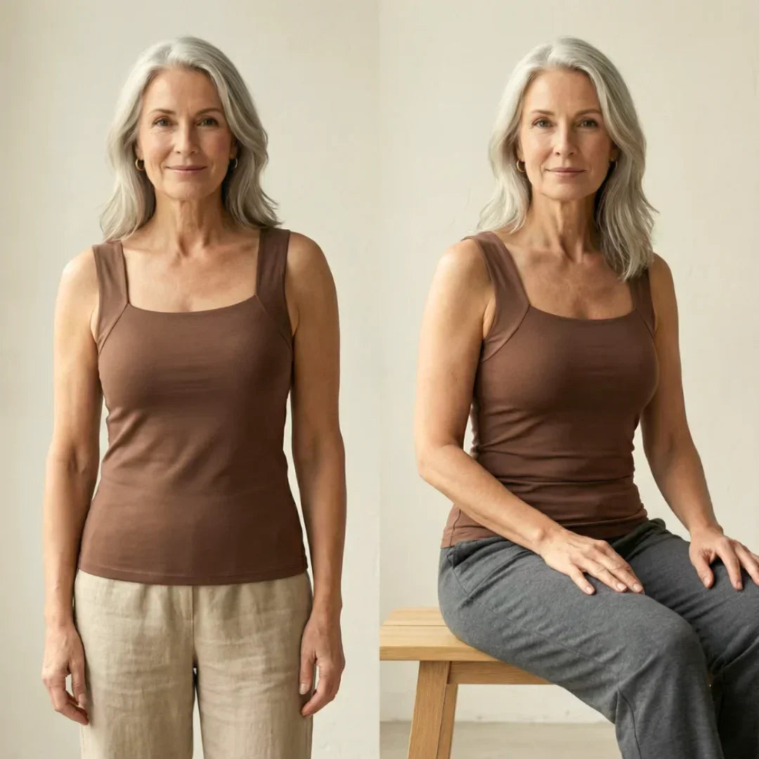 Helen™ | Built In Comfort Bra Tanktop