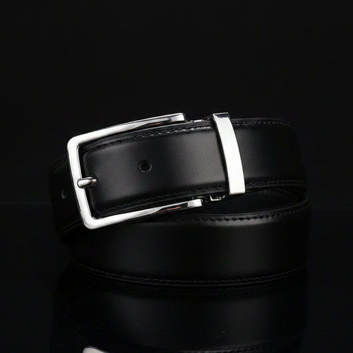 Irvin™ | Cowhide Leather Belt – Classic Pin Buckle