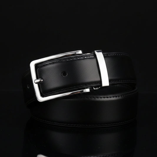 Irvin™ | Cowhide Leather Belt – Classic Pin Buckle