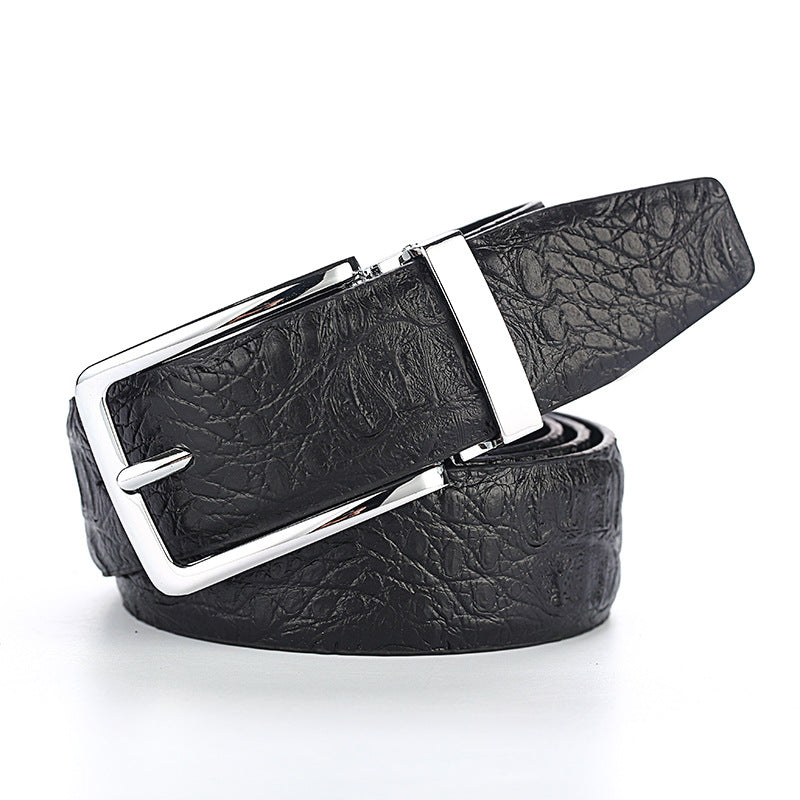 Irvin™ | Cowhide Leather Belt – Classic Pin Buckle