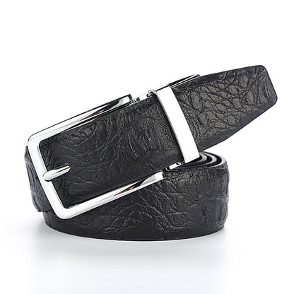 Irvin™ | Cowhide Leather Belt – Classic Pin Buckle