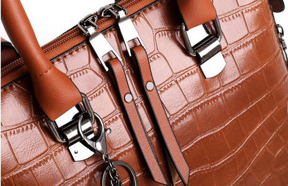 Aveline™ | 4-Piece Leather Bag Set