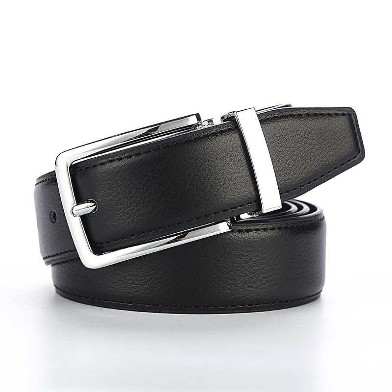 Irvin™ | Cowhide Leather Belt – Classic Pin Buckle