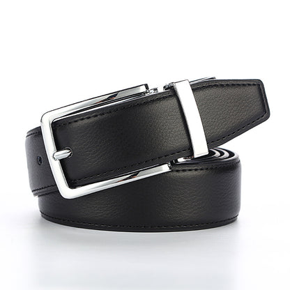 Irvin™ | Cowhide Leather Belt – Classic Pin Buckle