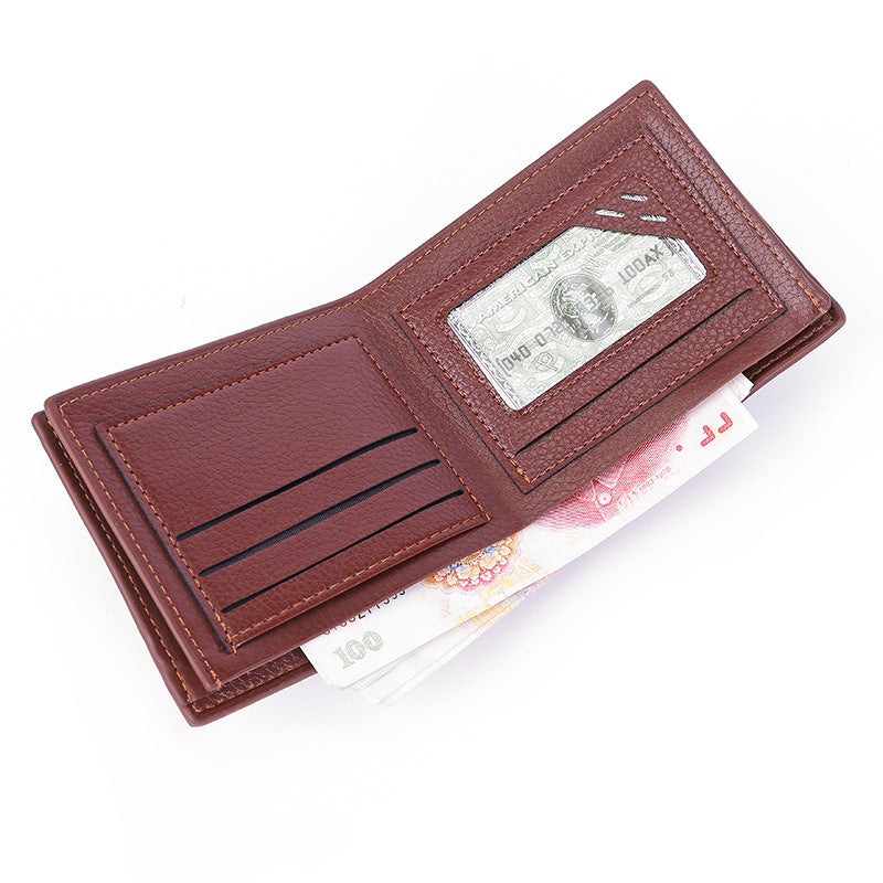 Kairo™ | Men’s PU Leather Wallet – Slim Multi-Card Design