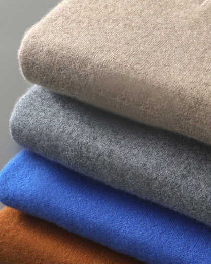 Paul Cashmere Polo Sweater