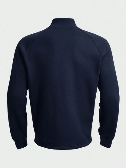 Anthony - Casual Half-Zip Sweatshirt