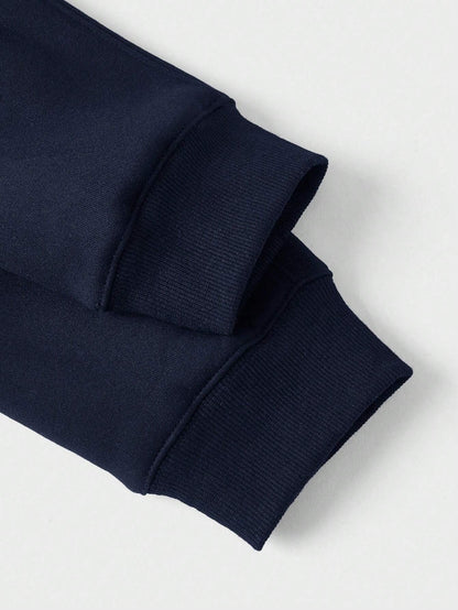 Anthony - Casual Half-Zip Sweatshirt