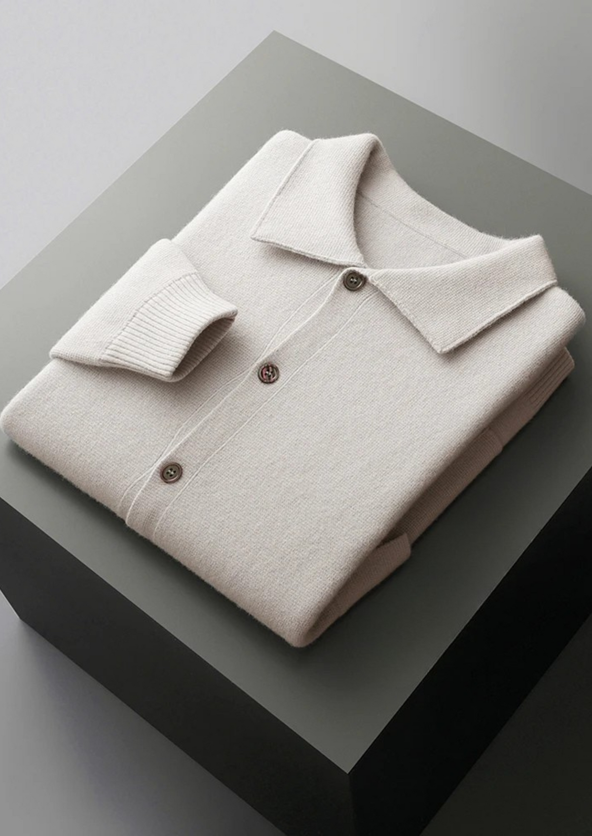 Micah Mens Cashmere Knit Jacket