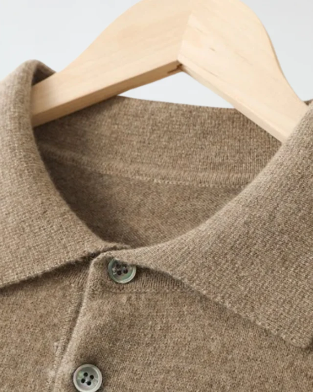 Paul Cashmere Polo Sweater