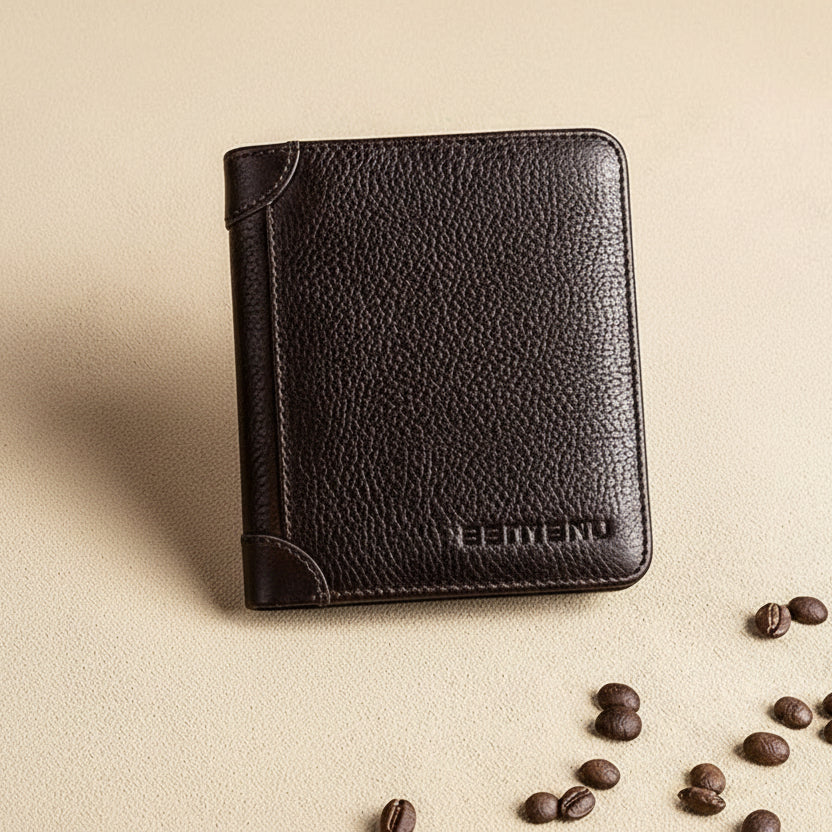 Theo™ | Sleek RFID Blocking Leather Wallet