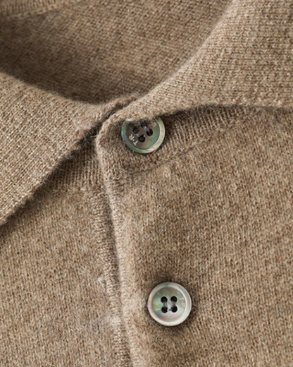 Paul Cashmere Polo Sweater