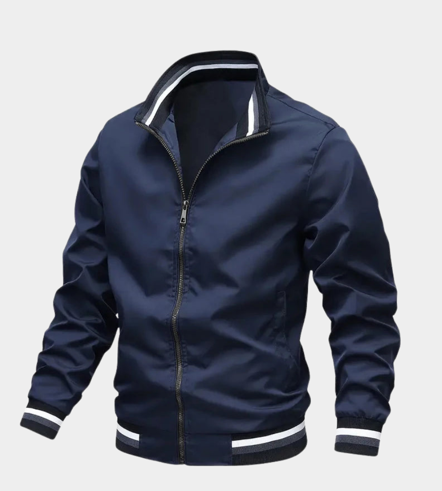 Felix | Mens Simple Essential Bomber Jacket — Basic Bomber in 4 Colors S–3XL | Westmere