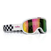 Red Lens - White Frame