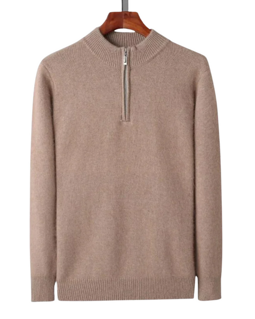 Gene cashmere Zip Up