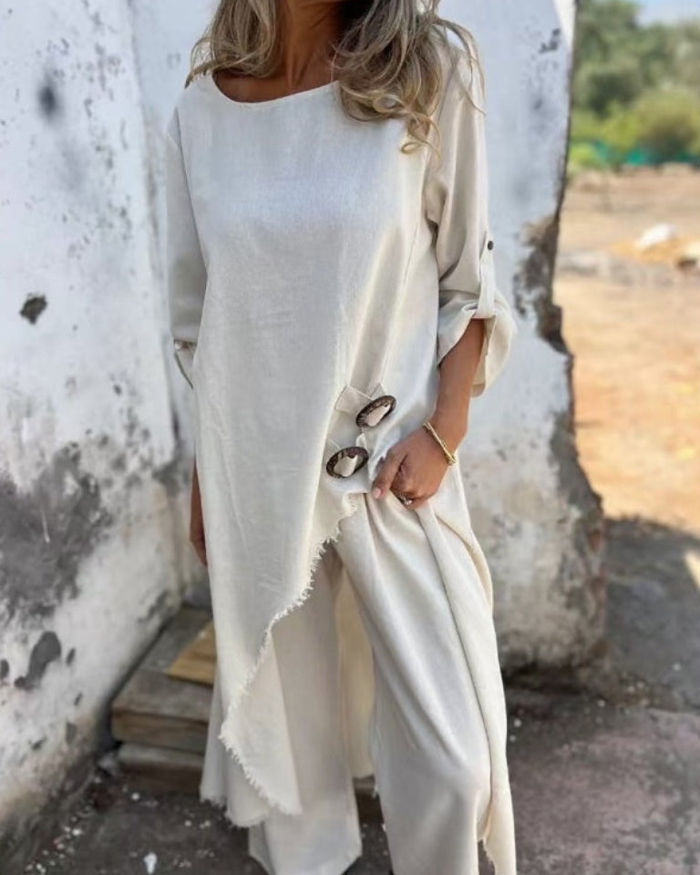 Isabelle™ | Relaxed Linen Blend Set