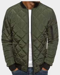 Andrei | Mens Quilted Bomber Jacket — Quilted Bomber Classic in 6 Colors S–3XL | Westmere