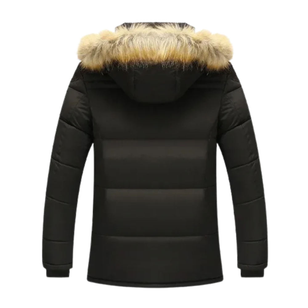 Scott | Stylish Winter Jacket in Quilted Fleece