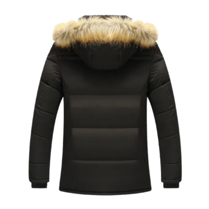 Scott | Stylish Winter Jacket in Quilted Fleece