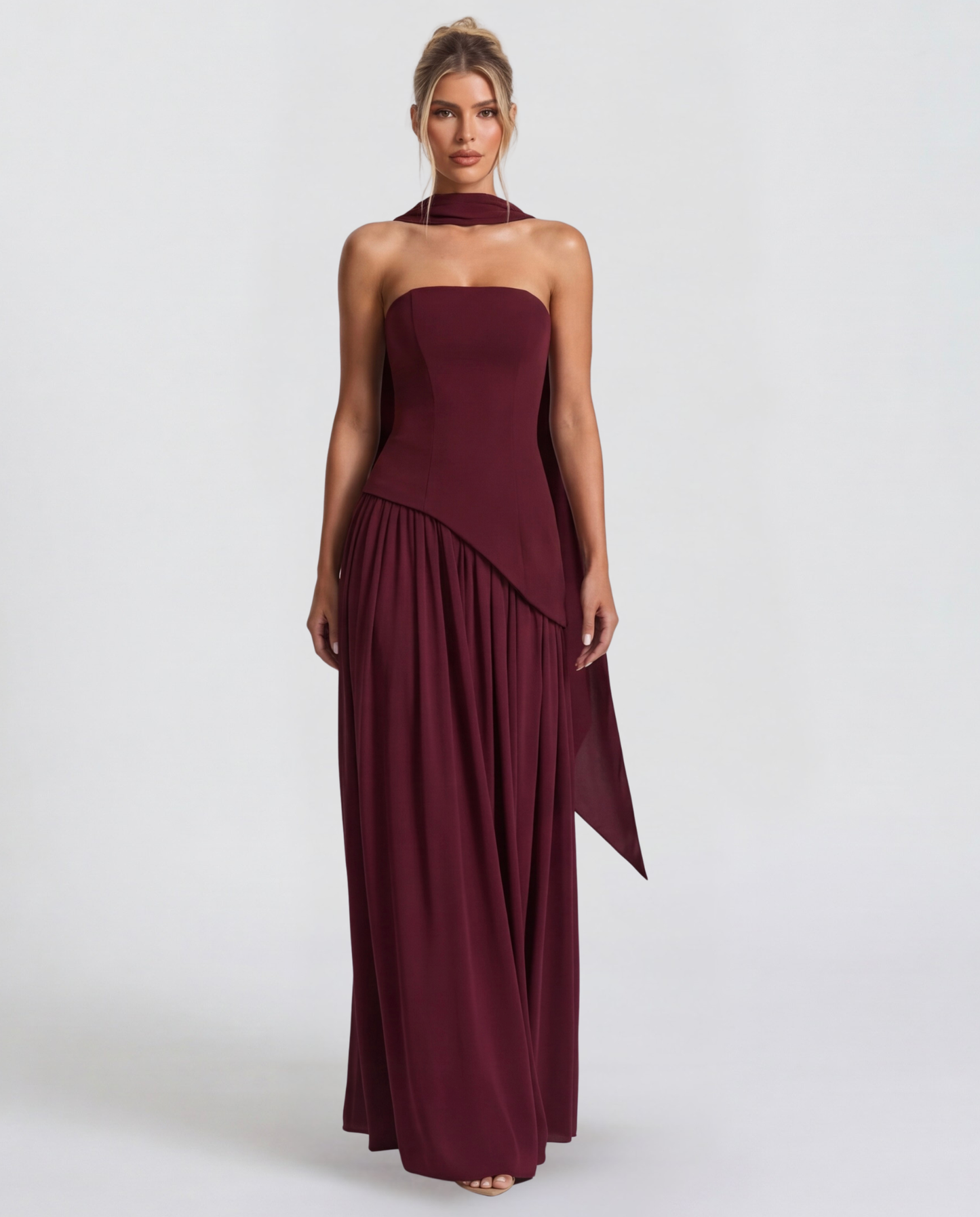 Aura™ – Maxi Dress (Soft Luxury & Main-Character Energy)