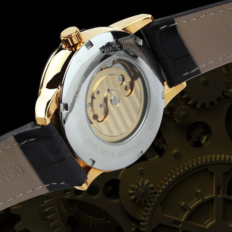 Vaughn™ | Moon Phase Skeleton Automatic Watch