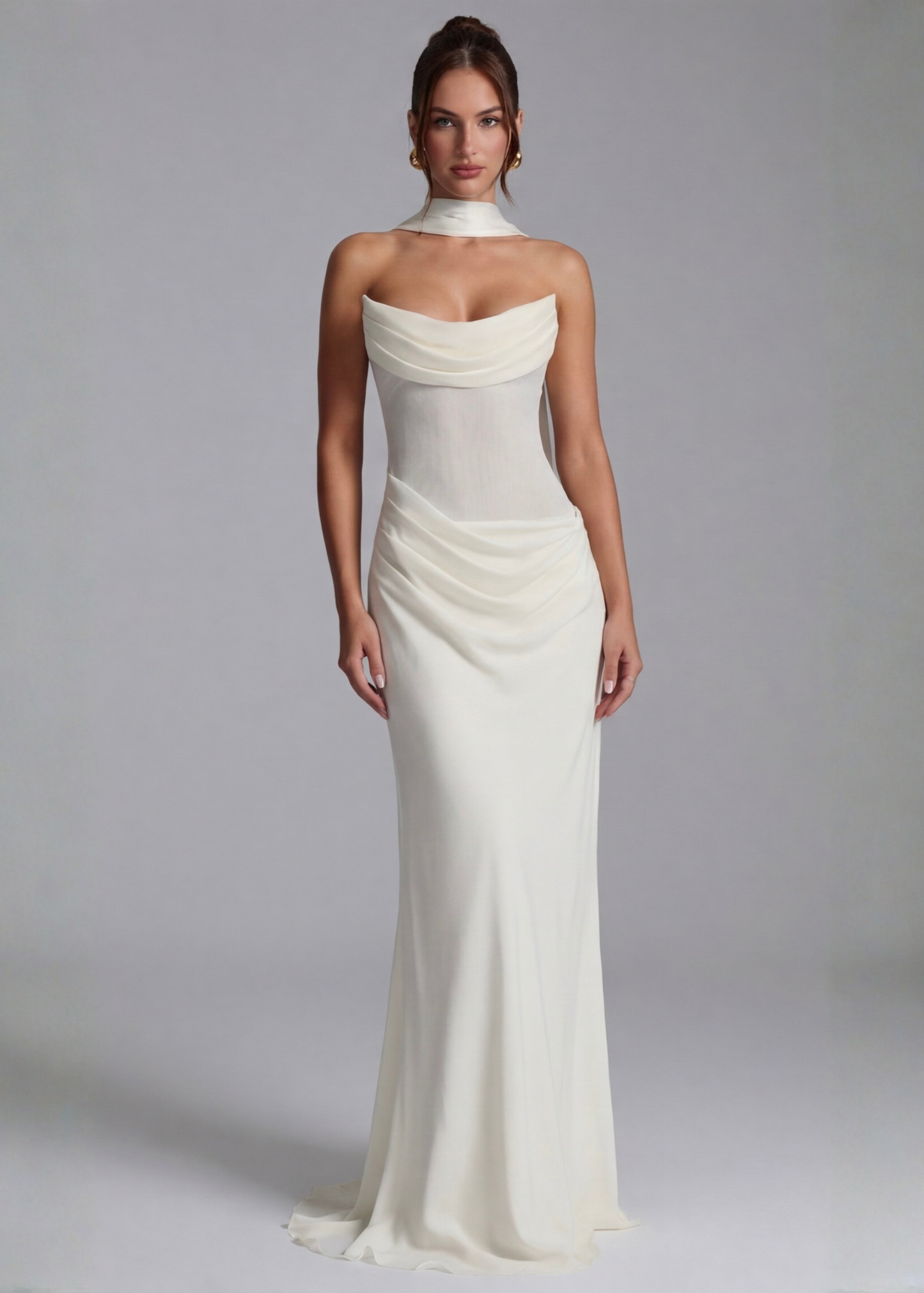 Muse™ – Maxi Dress (Elegant Draped Silhouette & Timeless Glamour)