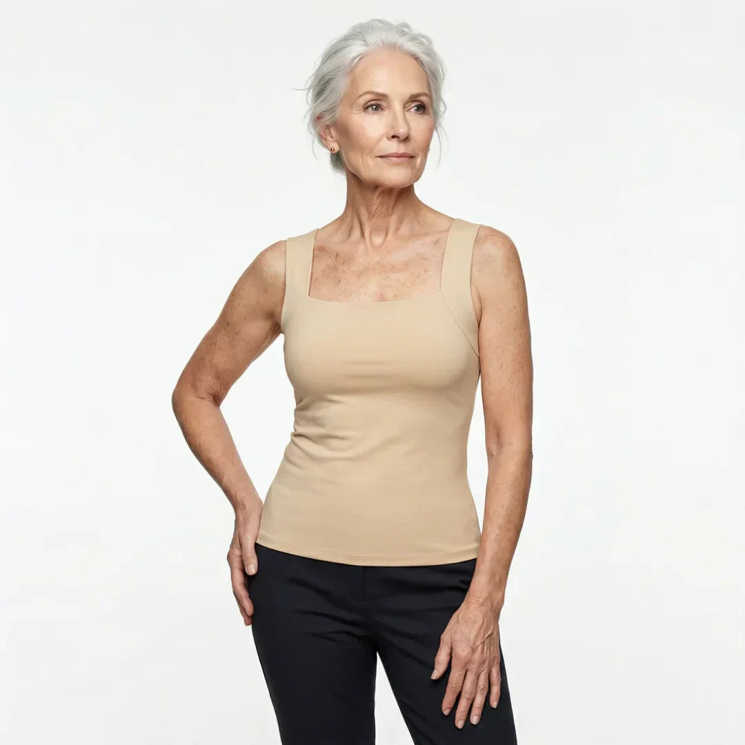 Helen™ | Built In Comfort Bra Tanktop