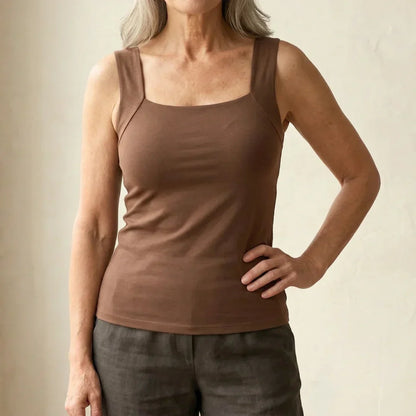 Helen™ | Built In Comfort Bra Tanktop