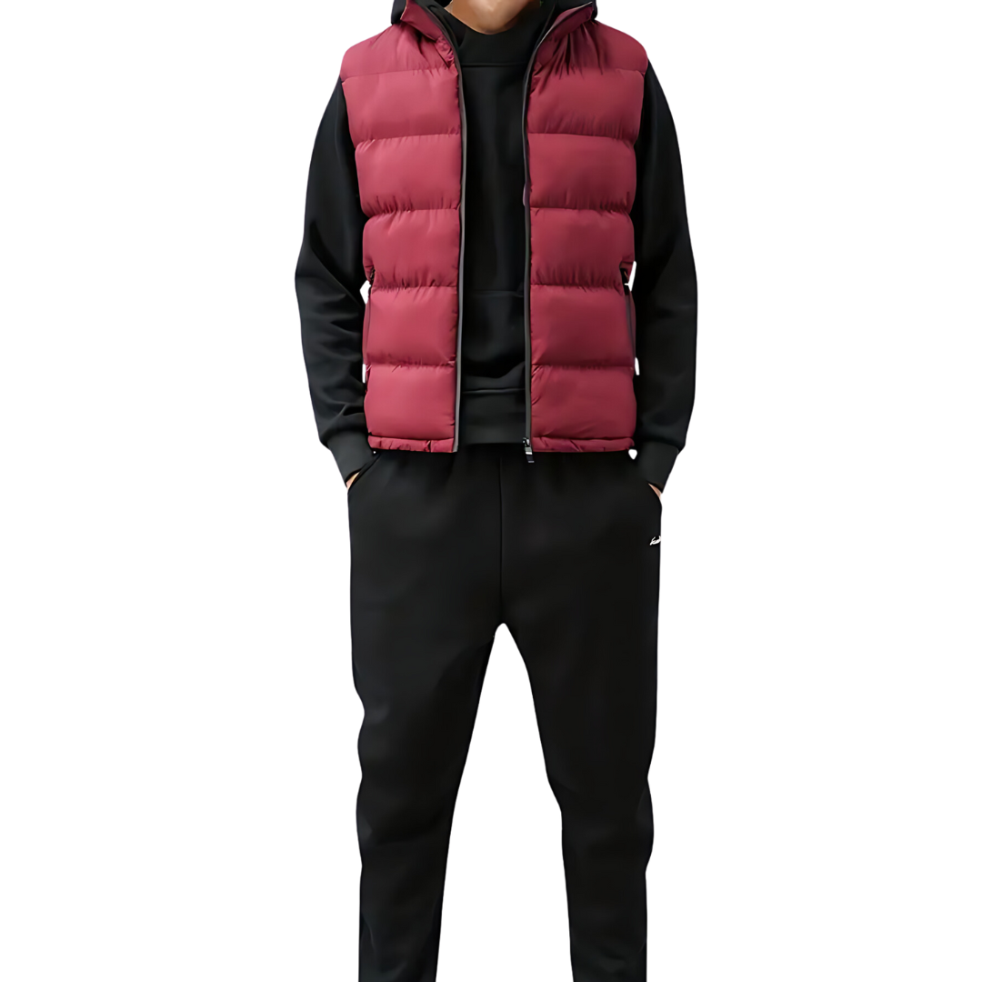Eric Mens Puffer Vest for Layering