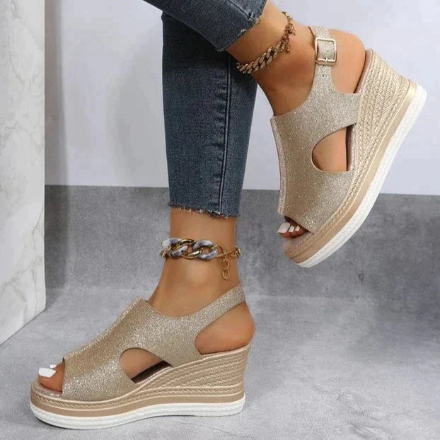 Maeve™ | Relaxed Wedge Sandals
