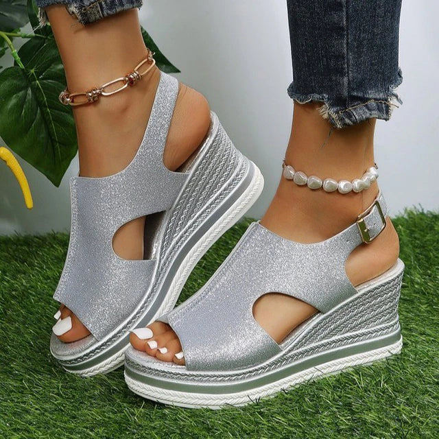 Maeve™ | Relaxed Wedge Sandals