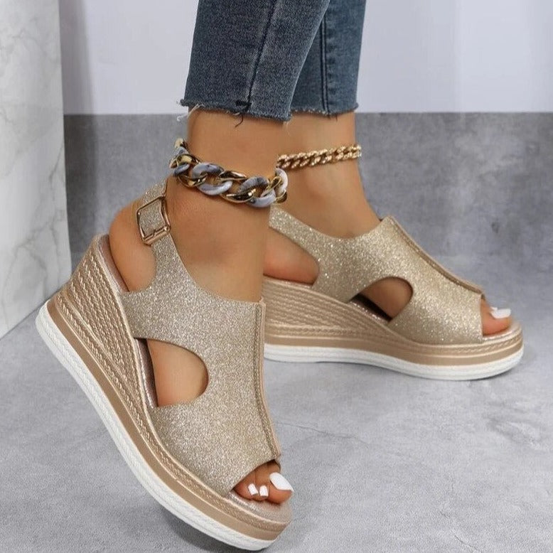 Maeve™ | Relaxed Wedge Sandals