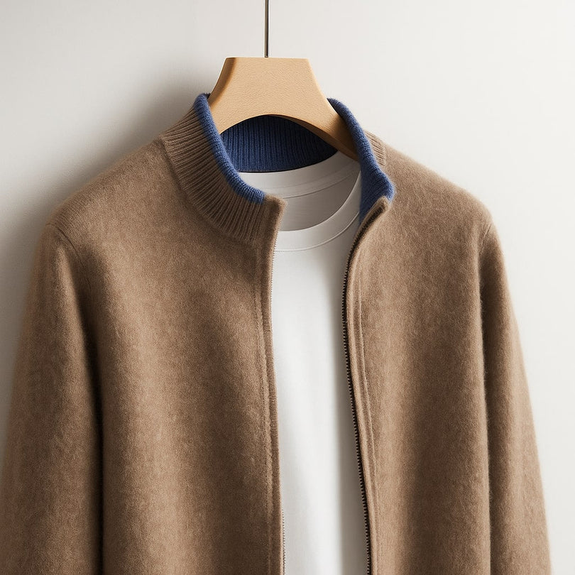 Eric - Elegant cashmere cardigan
